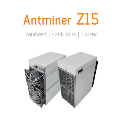 Горнорабочий монетки ASIC ZEC, Antminer Z15 420ksol Bitmain для минирования Equihash